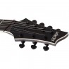 Schecter C-7 Mulitscale SLS Elite Evil Twin Satin Black - Gitara elektryczna