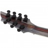 Schecter C-7 Mulitscale SLS Elite Evil Twin Satin Black - Gitara elektryczna