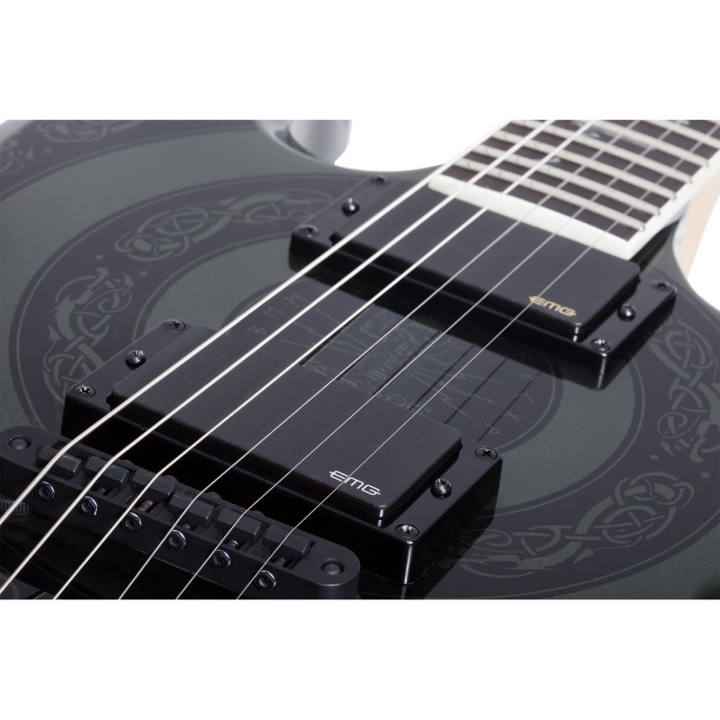 Schecter Wylde Audio Warhammer NT Norse Dragon Bullseye - Gitara elektryczna