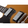 Schecter Stargazer-6 Vibrato LH Metallic Gold - Gitara elektryczna