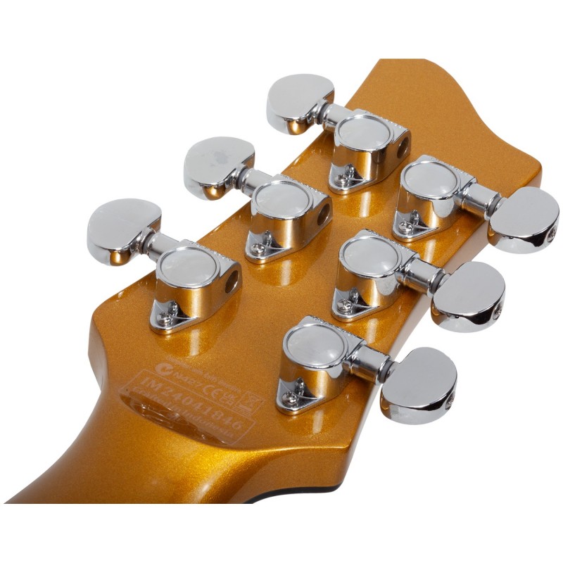 Schecter Stargazer-6 Vibrato LH Metallic Gold - Gitara elektryczna