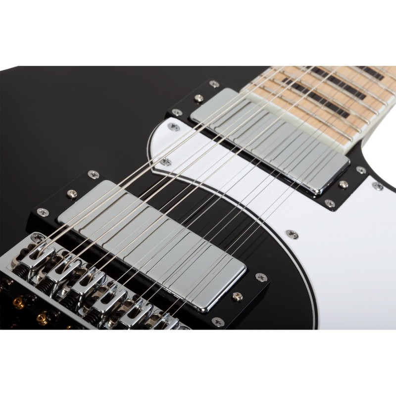 Schecter Stargazer-12 Gloss Black - Gitara elektryczna