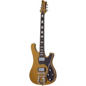 Schecter Stargazer-6 Vibrato Metallic Gold - Gitara elektryczna