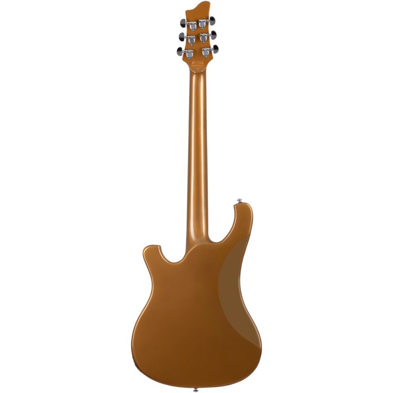 Schecter Stargazer-6 Vibrato Metallic Gold - Gitara elektryczna