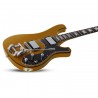 Schecter Stargazer-6 Vibrato Metallic Gold - Gitara elektryczna