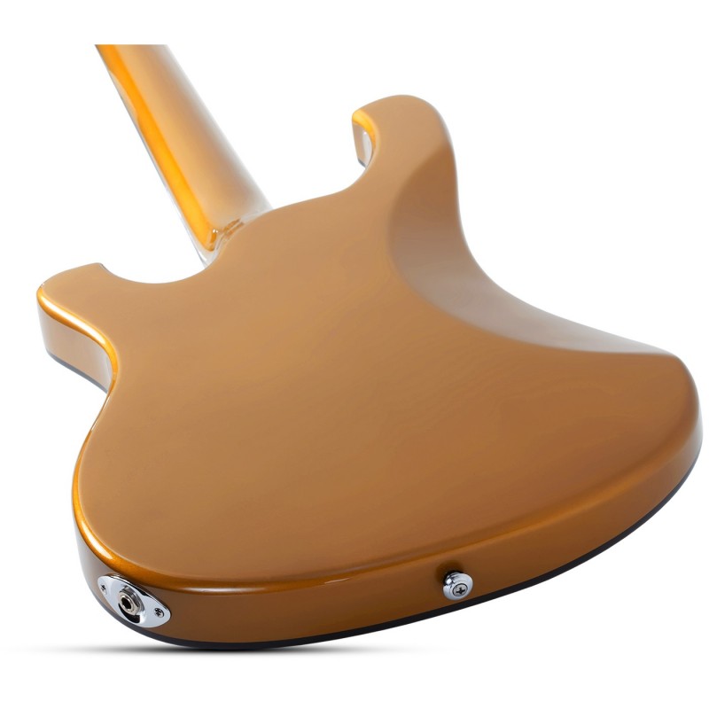 Schecter Stargazer-6 Vibrato Metallic Gold - Gitara elektryczna