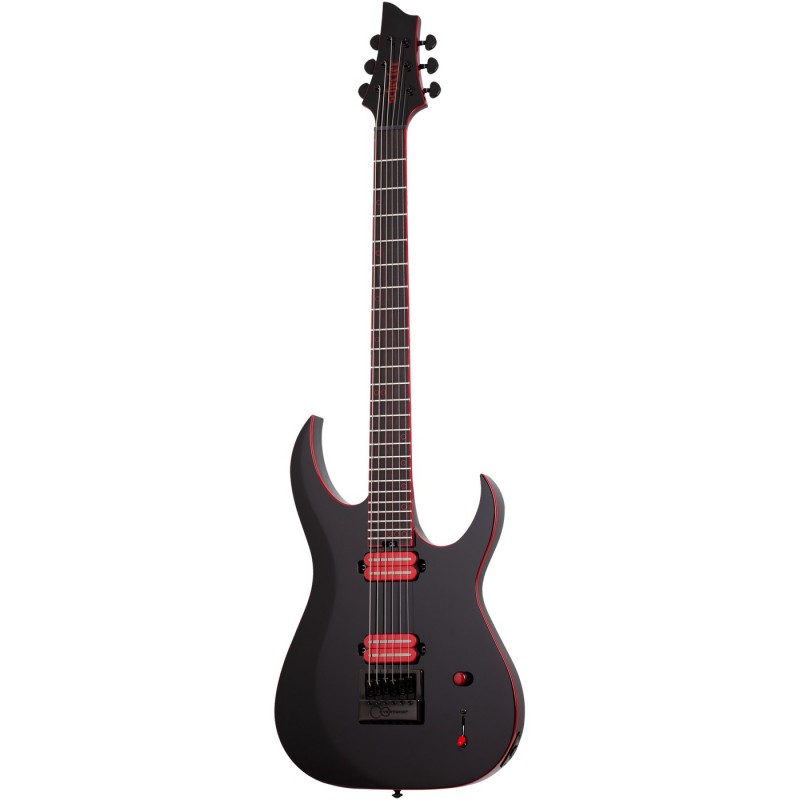 Schecter Sunset-6 ET Red Dawn Gloss Black - Gitara elektryczna