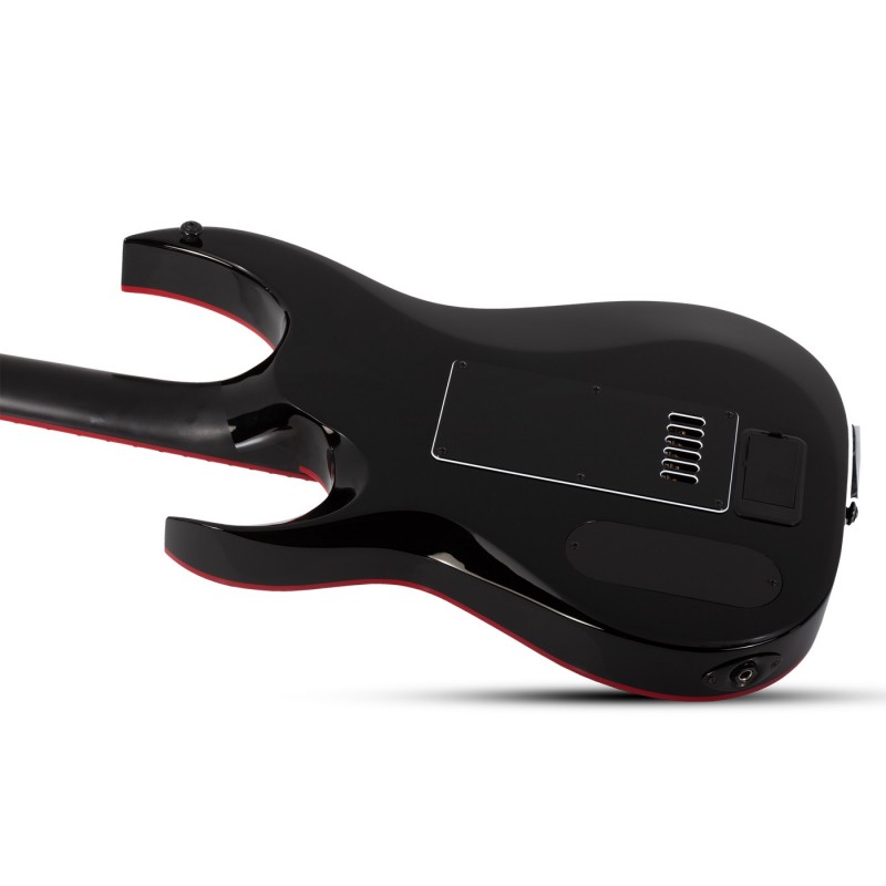 Schecter Sunset-6 ET Red Dawn Gloss Black - Gitara elektryczna