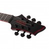 Schecter Sunset-6 ET Red Dawn Gloss Black - Gitara elektryczna