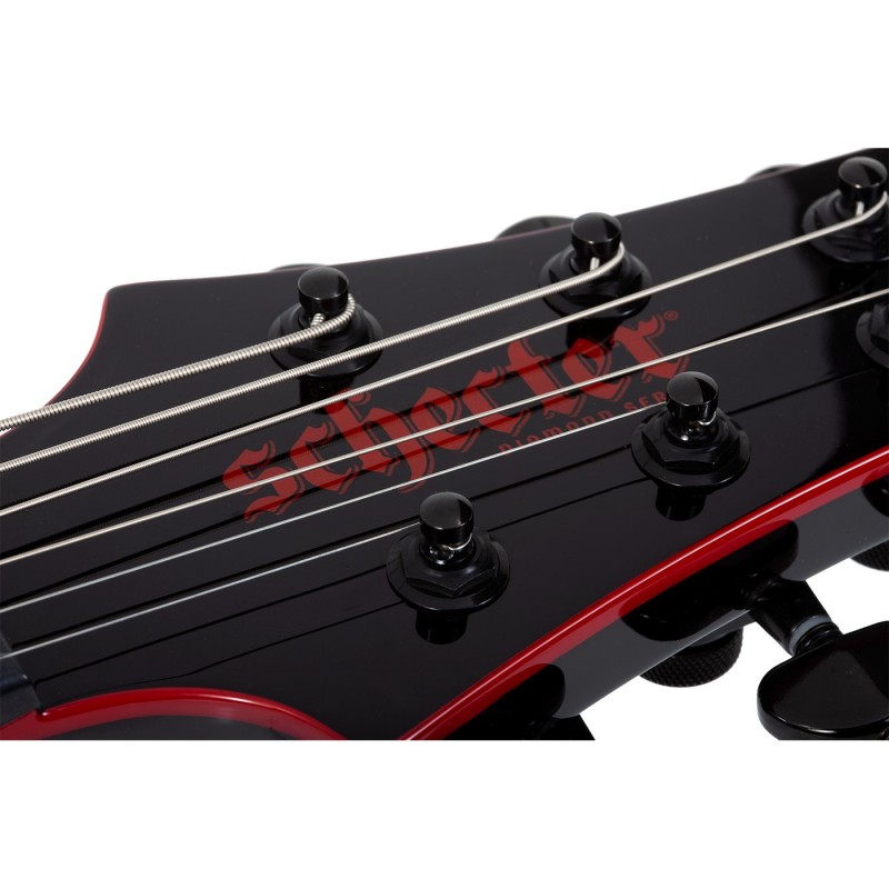 Schecter Sunset-6 ET Red Dawn Gloss Black - Gitara elektryczna
