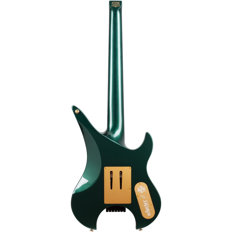 Schecter Synyster Gates Custom-7 TR Headless LH Oak Green Metallic - Gitara elektryczna