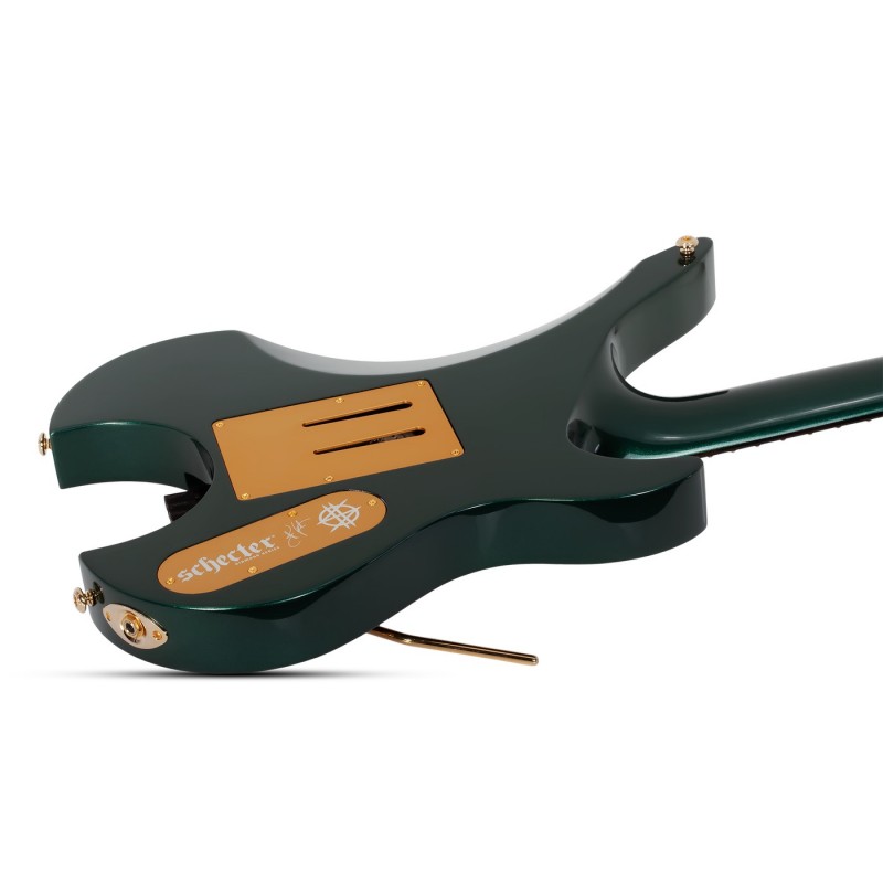 Schecter Synyster Gates Custom-7 TR Headless LH Oak Green Metallic - Gitara elektryczna