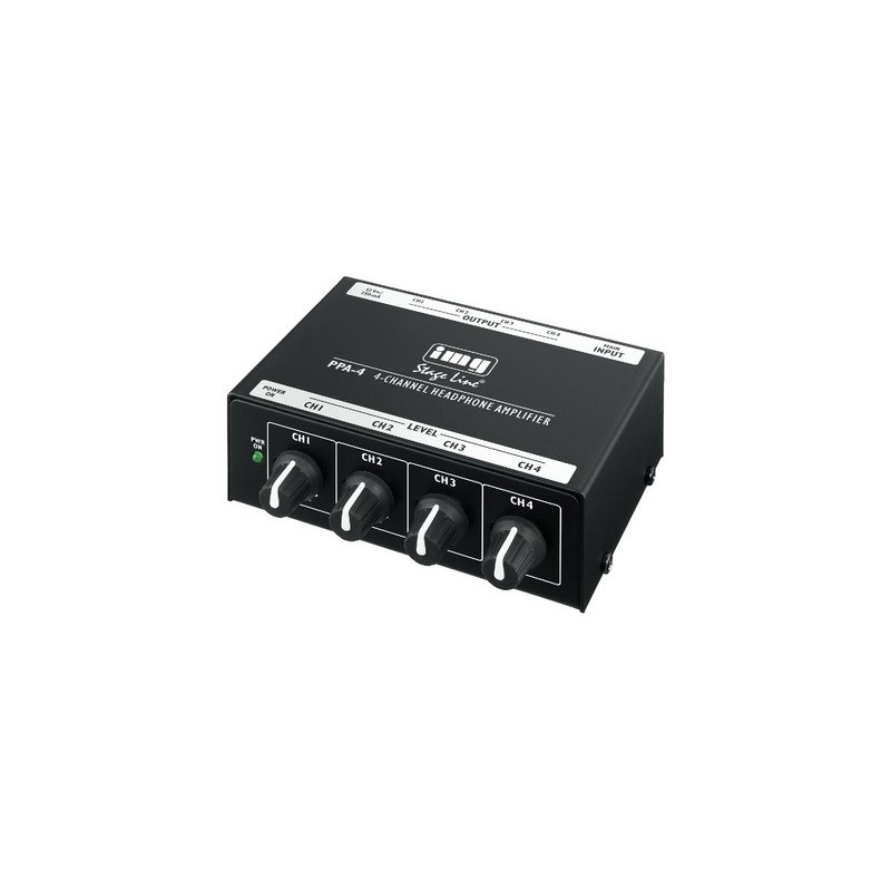 IMG STAGE LINE PPA-4 - wzmacniacz słuchawkowy