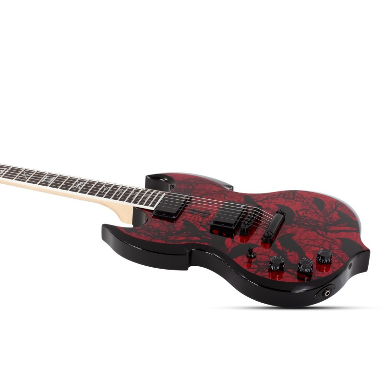 Schecter Wylde Audio Babarian LH Blood Raven - Gitara elektryczna