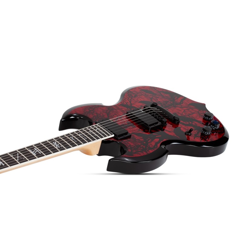 Schecter Wylde Audio Babarian LH Blood Raven - Gitara elektryczna