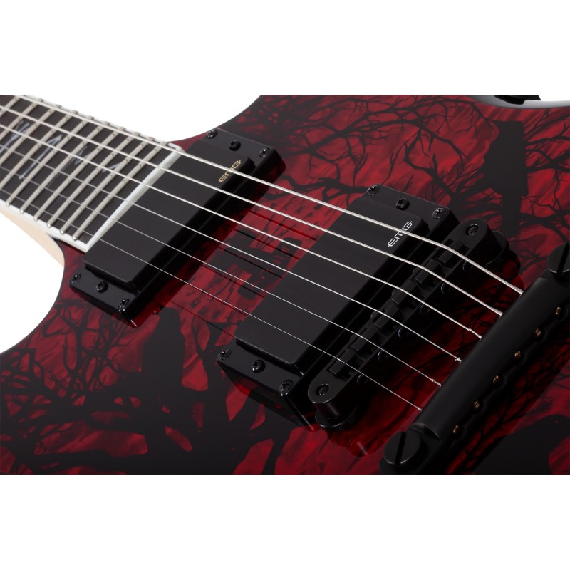 Schecter Wylde Audio Babarian LH Blood Raven - Gitara elektryczna