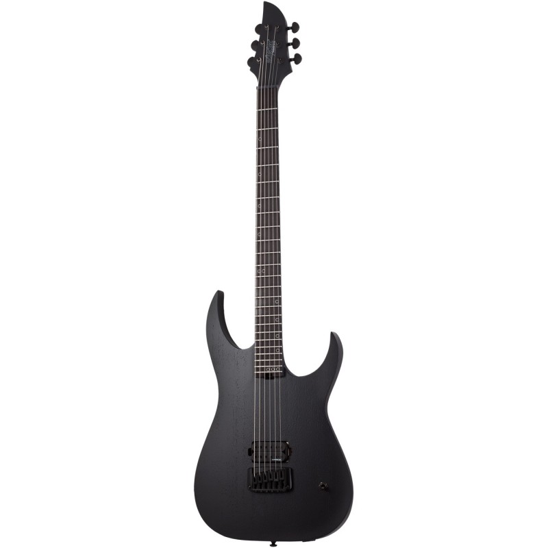 Schecter Keith Merrow KM-6 MK-III EX Satin Black Open Pore - Gitara elektryczna
