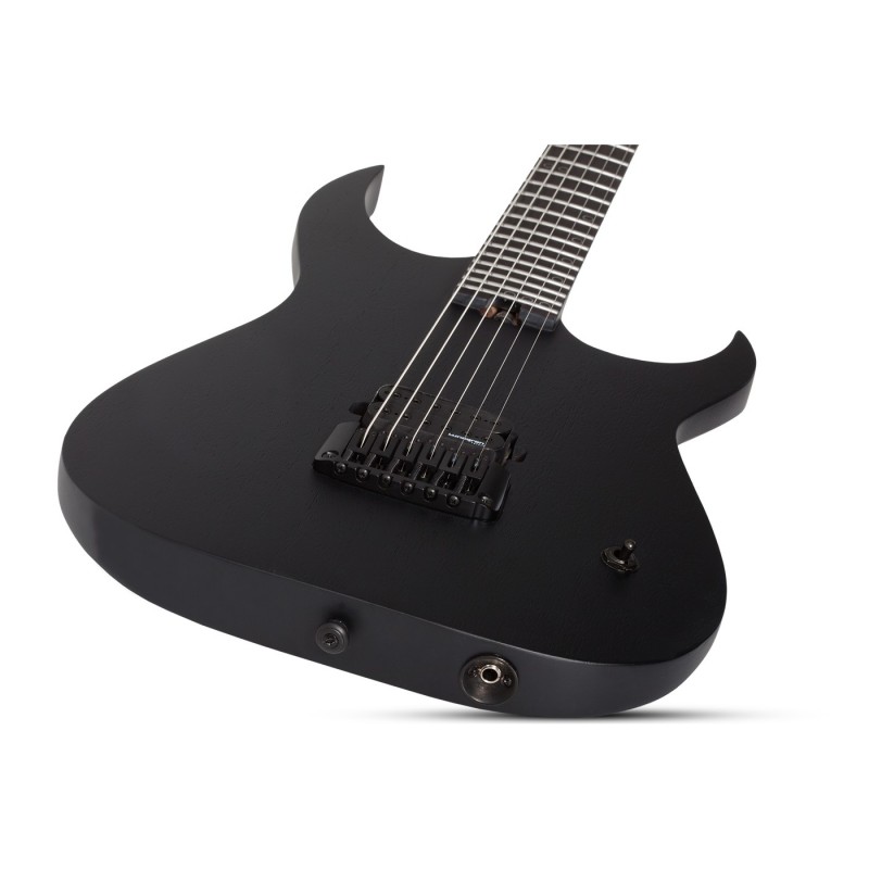 Schecter Keith Merrow KM-6 MK-III EX Satin Black Open Pore - Gitara elektryczna