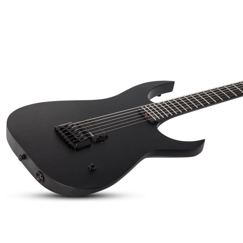 Schecter Keith Merrow KM-6 MK-III EX Satin Black Open Pore - Gitara elektryczna