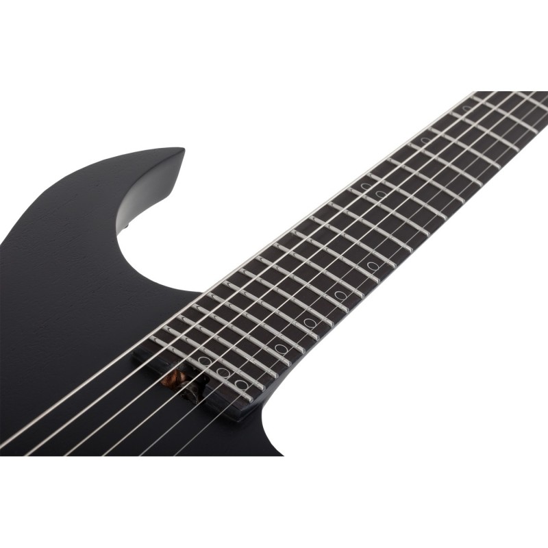 Schecter Keith Merrow KM-6 MK-III EX Satin Black Open Pore - Gitara elektryczna