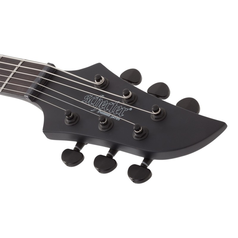 Schecter Keith Merrow KM-6 MK-III EX Satin Black Open Pore - Gitara elektryczna