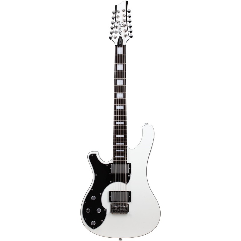 Schecter Stargazer-12 LH Gloss White - Gitara elektryczna