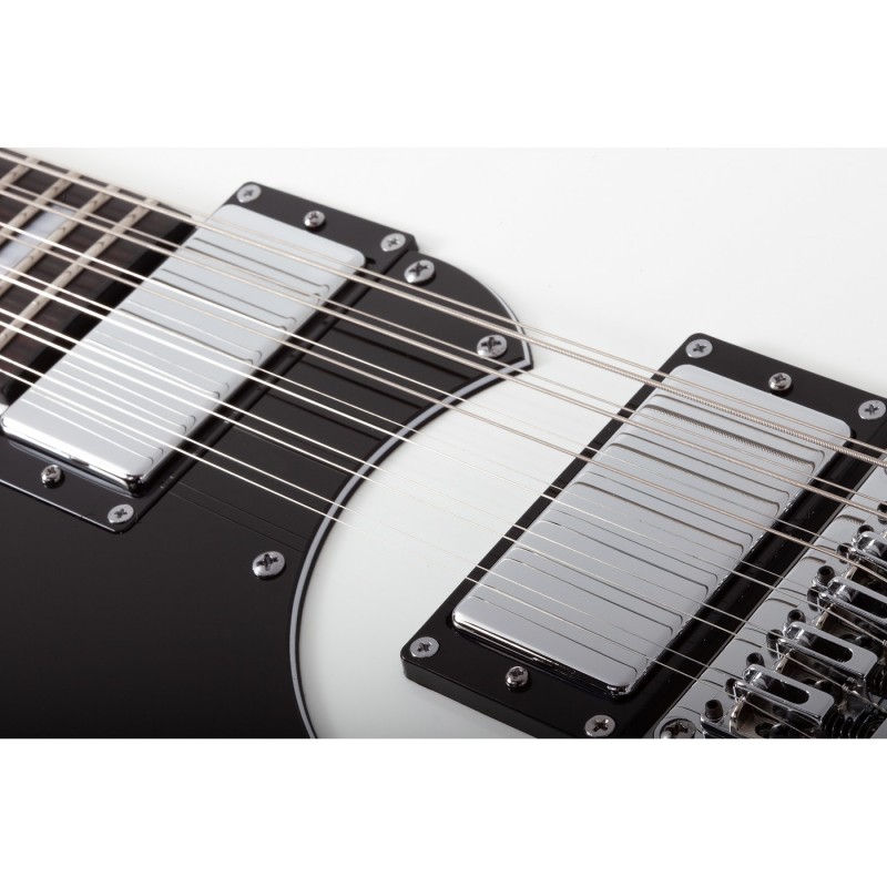 Schecter Stargazer-12 LH Gloss White - Gitara elektryczna