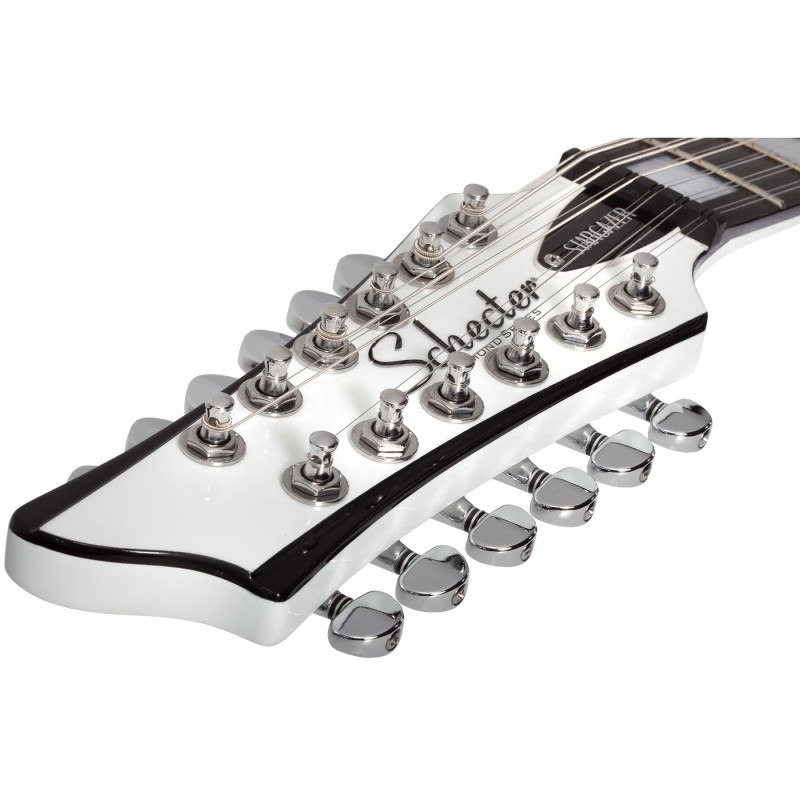 Schecter Stargazer-12 LH Gloss White - Gitara elektryczna