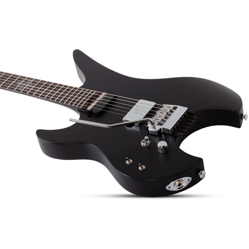 Schecter Synyster Gates Custom-6 TR S Headless LH Satin Black - Gitara elektryczna
