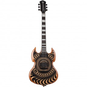 Schecter Wylde Audio Barbarian LH Rawtop Psychic Bullseye - Gitara elektryczna