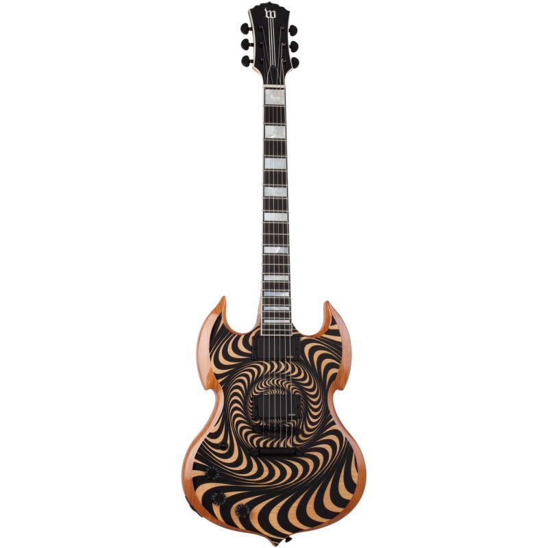 Schecter Wylde Audio Barbarian LH Rawtop Psychic Bullseye - Gitara elektryczna