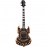Schecter Wylde Audio Barbarian LH Rawtop Psychic Bullseye - Gitara elektryczna
