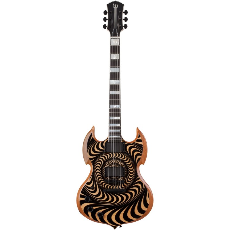 Schecter Wylde Audio Barbarian LH Rawtop Psychic Bullseye - Gitara elektryczna