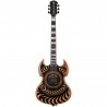 Schecter Wylde Audio Barbarian LH Rawtop Psychic Bullseye - Gitara elektryczna