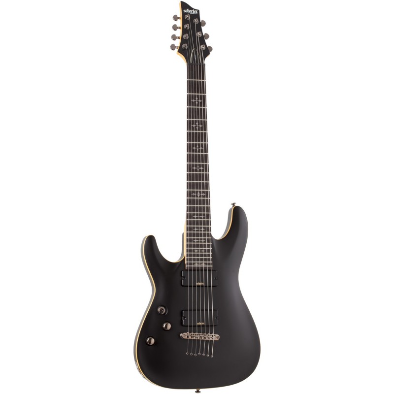 Schecter Demon-7 LH Aged Black Satin - Gitara elektryczna