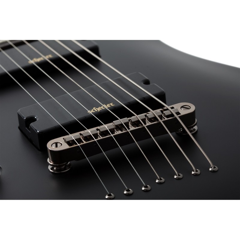 Schecter Demon-7 LH Aged Black Satin - Gitara elektryczna