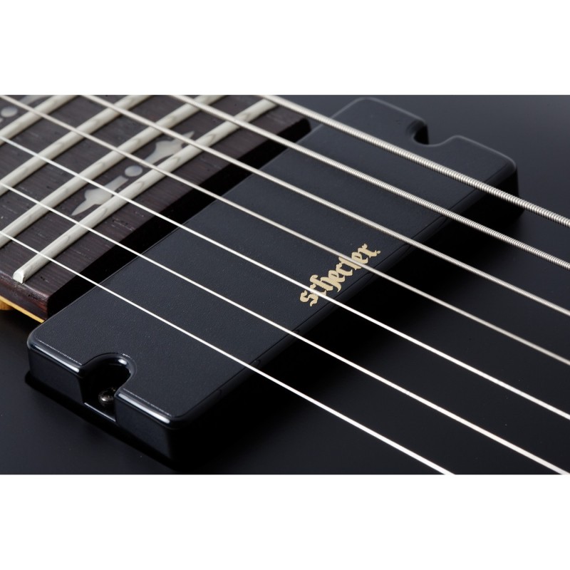Schecter Demon-7 LH Aged Black Satin - Gitara elektryczna