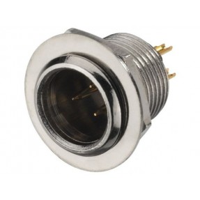 Monacor XLR-308slsP - Złącze mini XLR