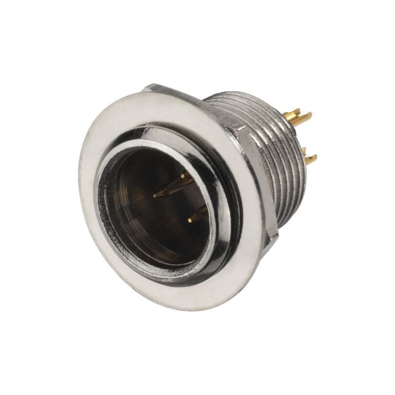 Monacor XLR-308slsP - Złącze mini XLR