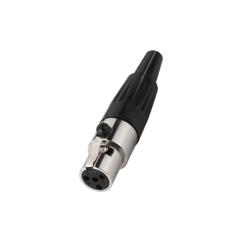 Monacor XLR-407slsJ - Gniazdo mini XLR 4pin