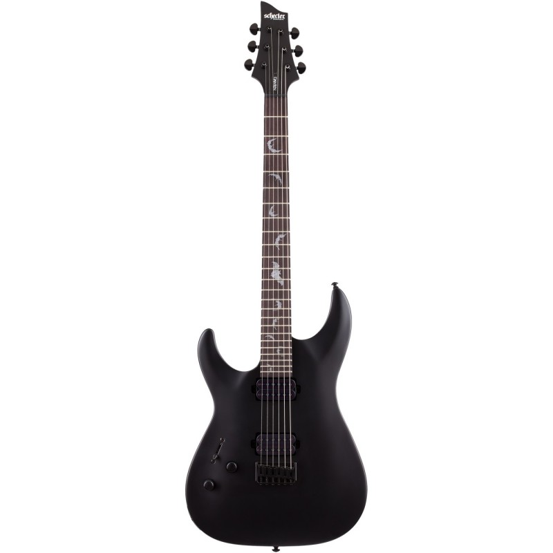 Schecter Damien-6 LH Satin Black - Gitara elektryczna