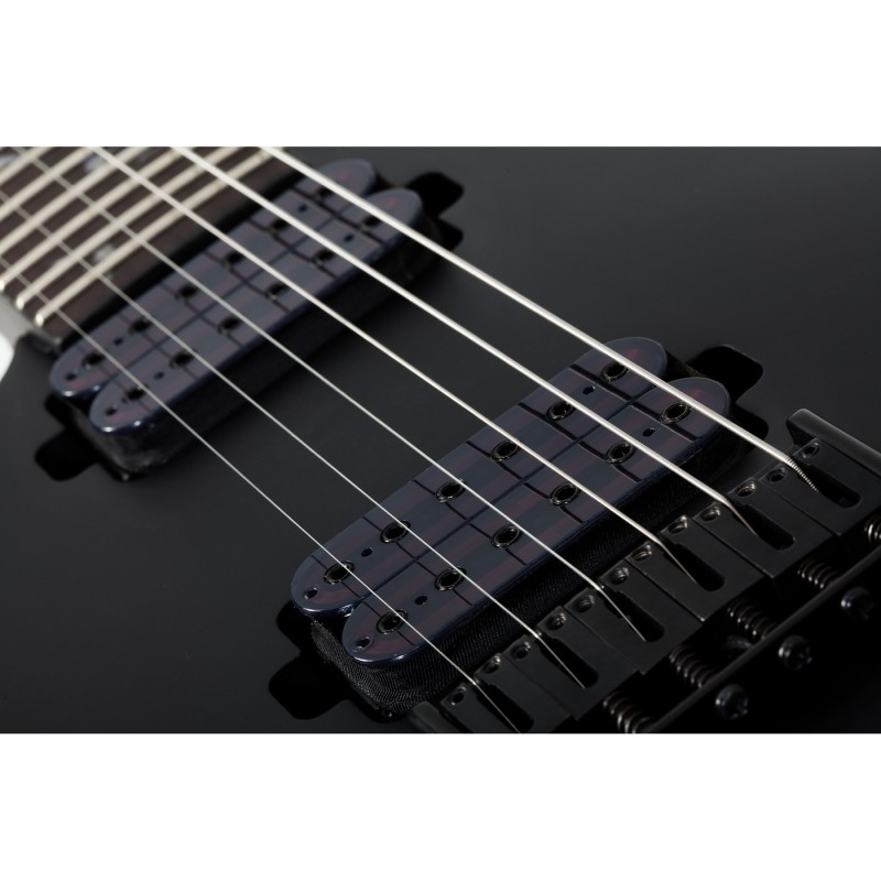 Schecter Damien-6 LH Satin Black - Gitara elektryczna