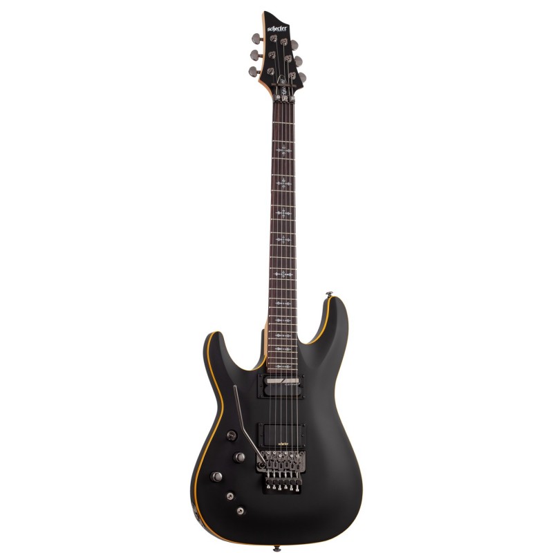 Schecter Demon-6 FR LH Aged Black Satin - Gitara elektryczna