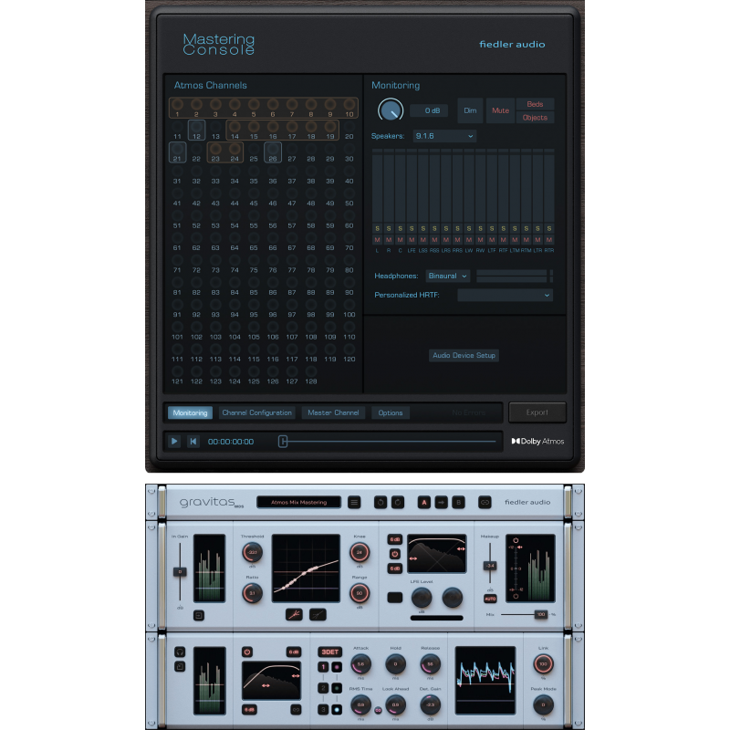 Fiedler Audio Mastering Console & gravitas MDS - Zestaw wtyczek VST (do pobrania)