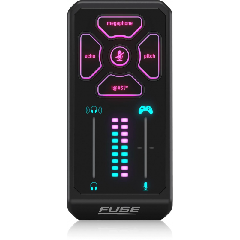 TC Helicon FUSE mikser podcastów, procesor mikrofonowy do konsol i komputerów - 1 - Interfejsy audio - TC Helicon FUSE to kompak