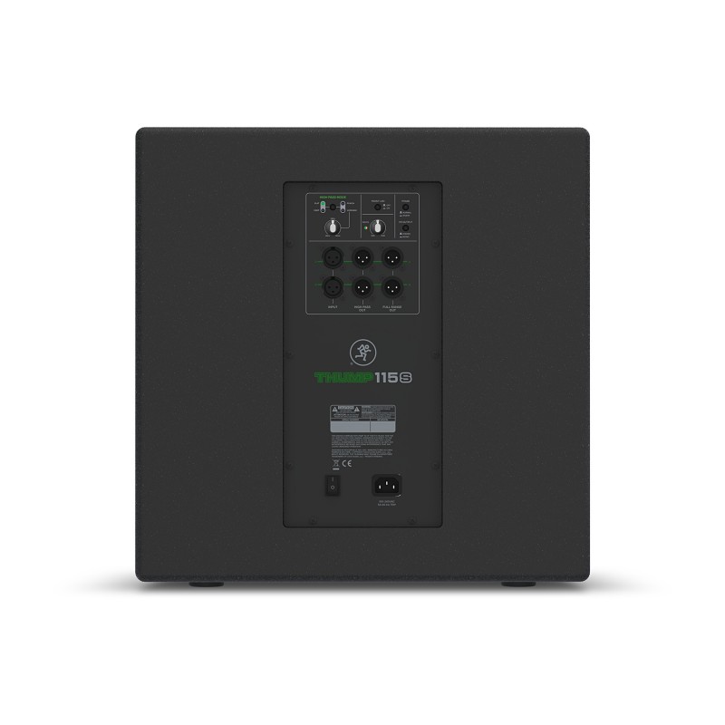 Mackie Thump 115 S subwoofer aktywny - 4 - Niskotonowe aktywne - Kompaktowy 15-calowy subwoofer aktywny Mackie Thump115S o mocy 