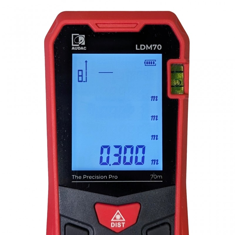 Audac LDM70 - Dalmierz laserowy 70 metrów