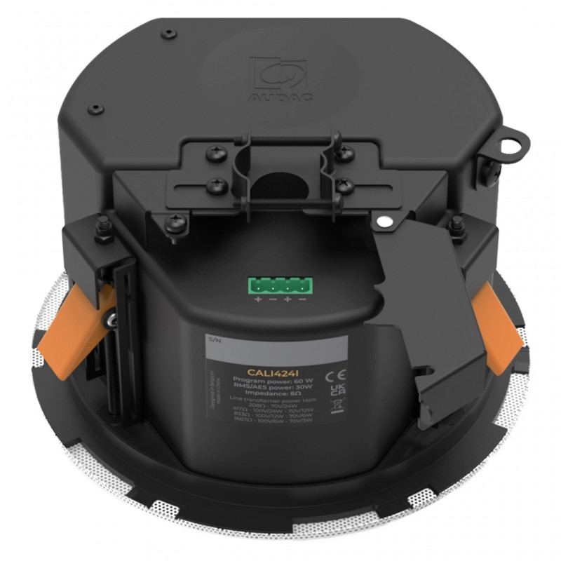 Audac CALI424II/W - Głośnik sufitowy 4" (wersja biała)