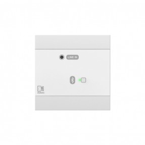 Audac NWP300/W - Panel ścienny 3,5 mm jack + BT (wersja biała)