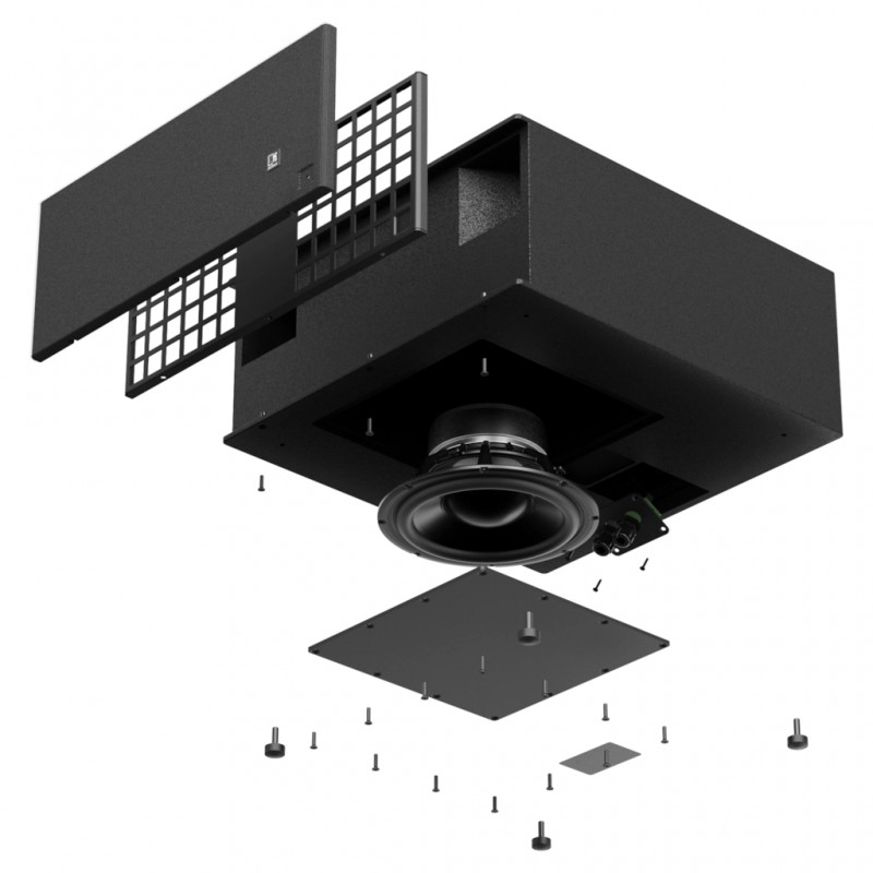 Audac ARCHI10X/OB - Subwoofer ultrakompaktowy zewnętrzny 10-calowy (wersja czarna)